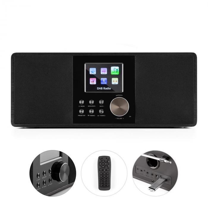 Connect 120 Radio Bluetooth WiFi DAB/DAB+ FM RDS USB MP3 AUX